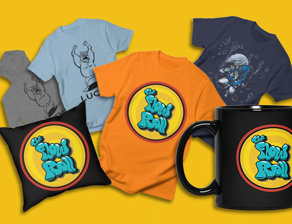 Buy at shop.TheFlowRollPodcast.com